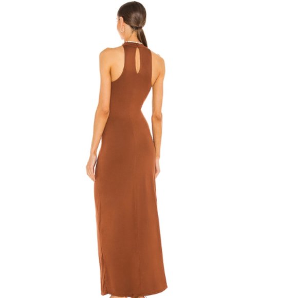 House of Harlow 1960 x REVOLVE Lorenza Dress in Brown NWT Size Small - Picture 2 of 2
